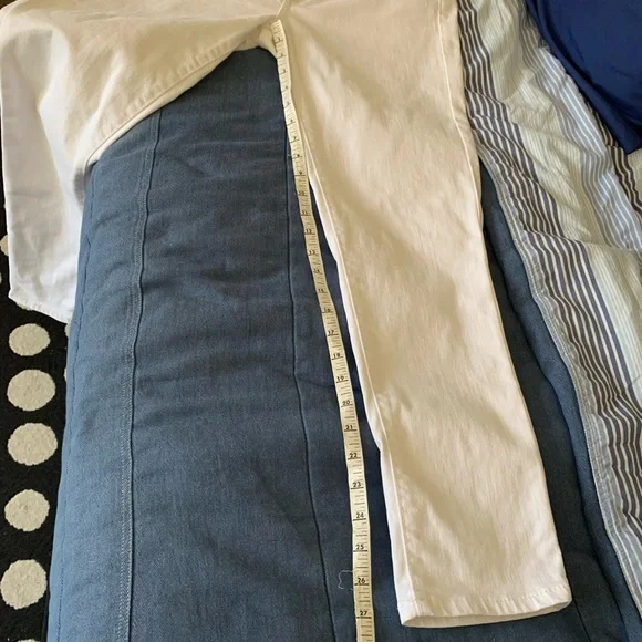 GAP Girlfriend Jeans White - Picture 9 of 13